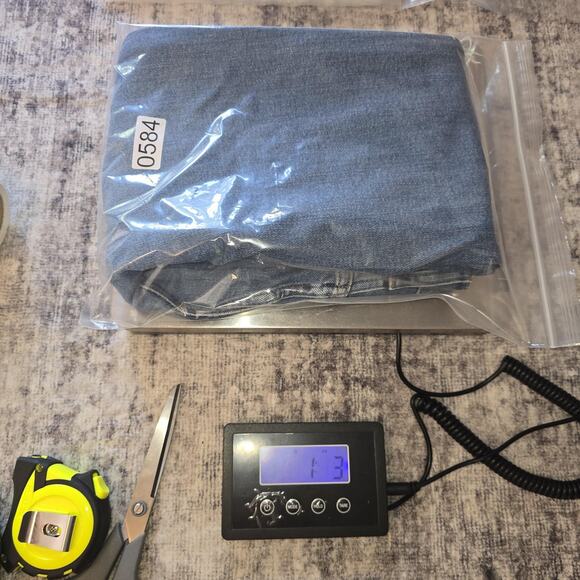 Madewell Jeans Womens 25 Blue Mid-Rise Stovepipe Straight Leg Raw Hem Stretch - Picture 11 of 11